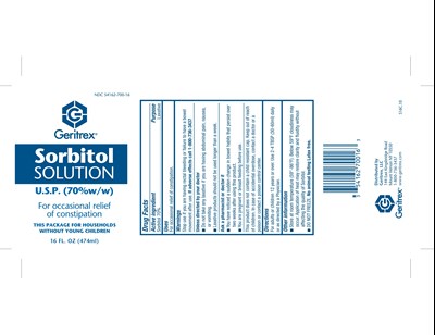 Image Description (Clean Copy   S16c.10  Sorbitol 16 Fl. Oz. (474ml)  3 54162 70016 3 1)